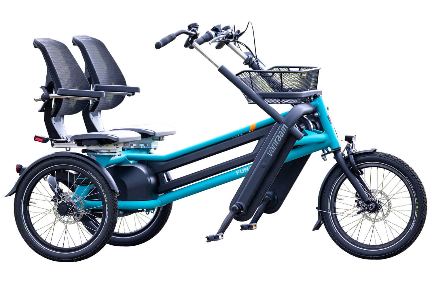 Vanraam Fun2Go Parallel-Tandem E-Bike für 2