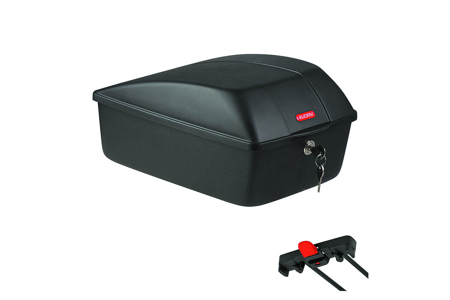 KLICKfix Bike Box 12 l schwarz  