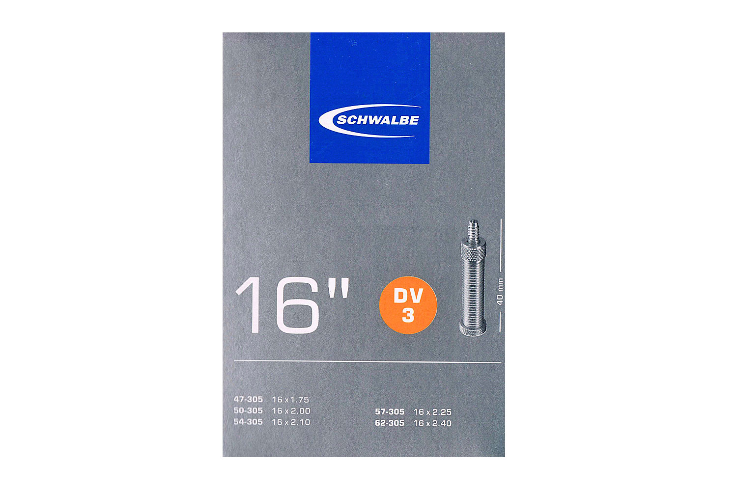 Schwalbe Schlauch DV 3 16 Zoll  