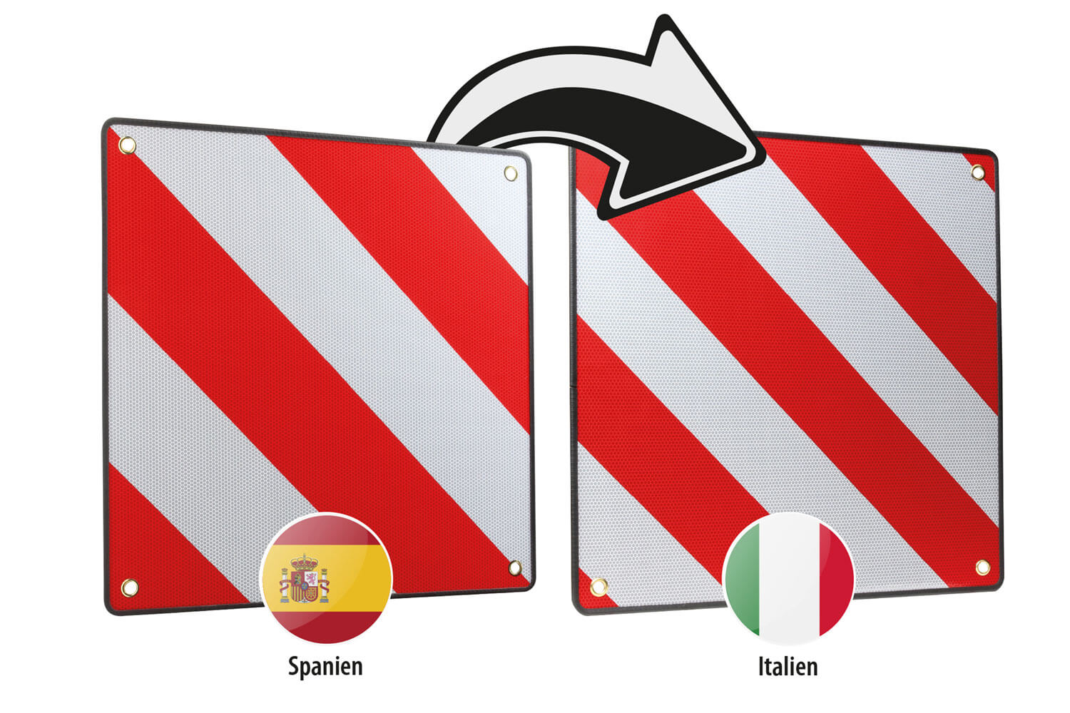 Eufab Warntafel 2in1  