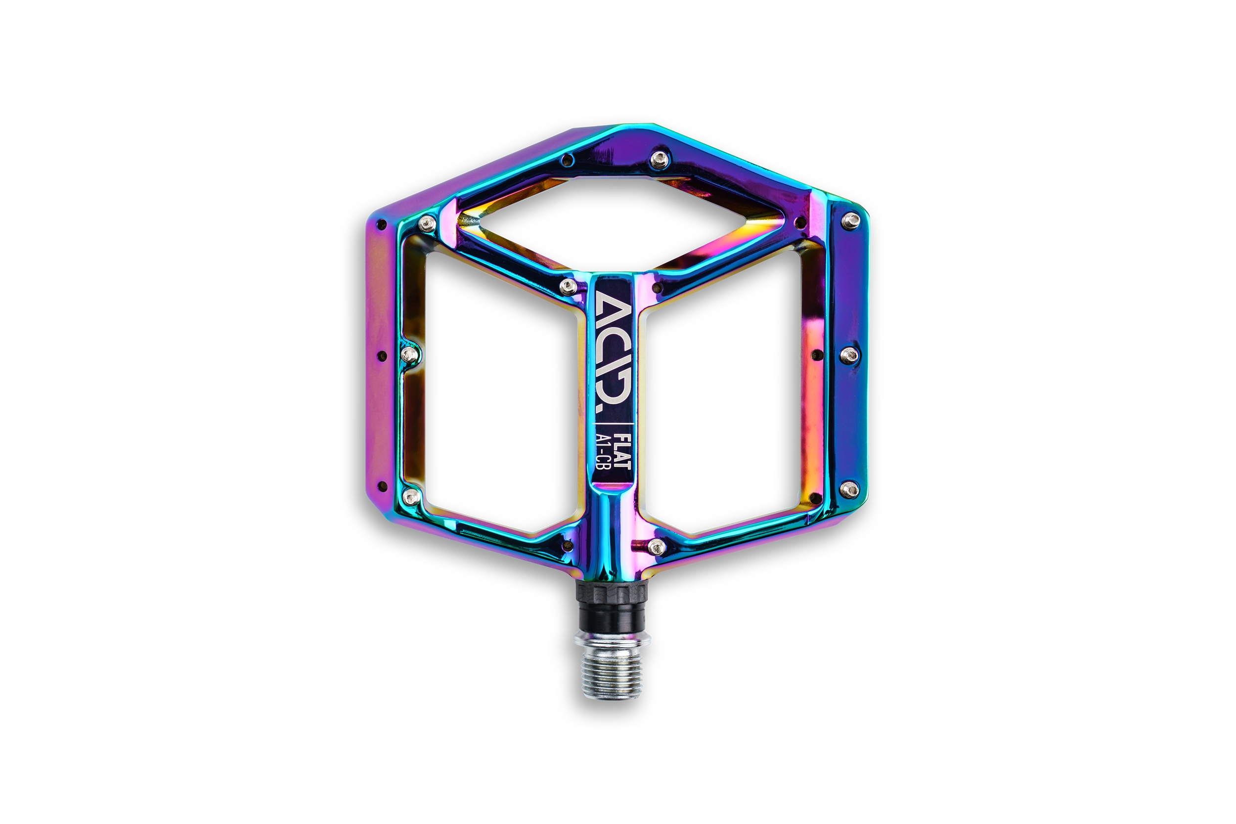 Cube Pedale Acid Flat A1-CB oil slick