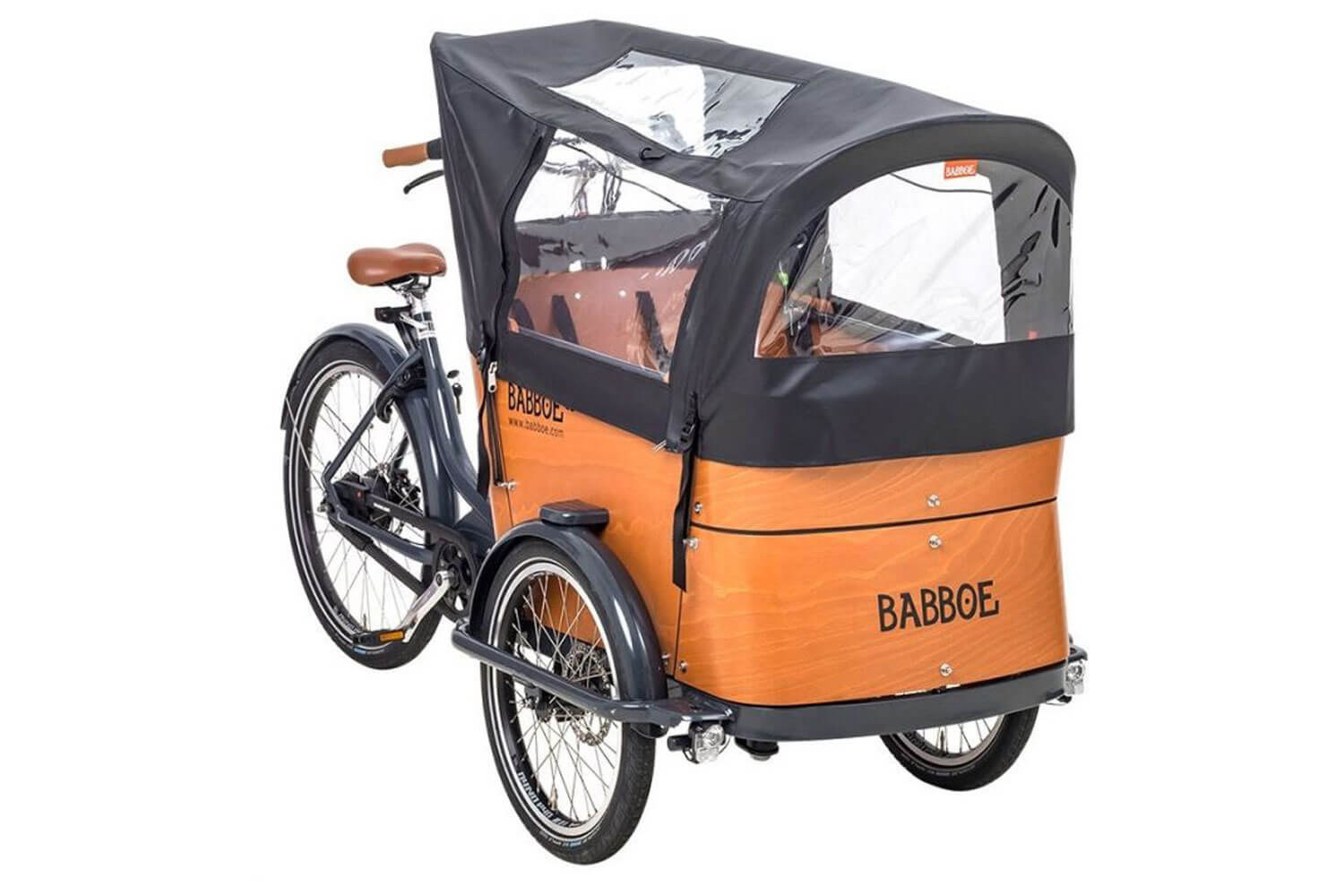 Babboe Regenverdeck für Babboe Curve Lastenfahrrad  