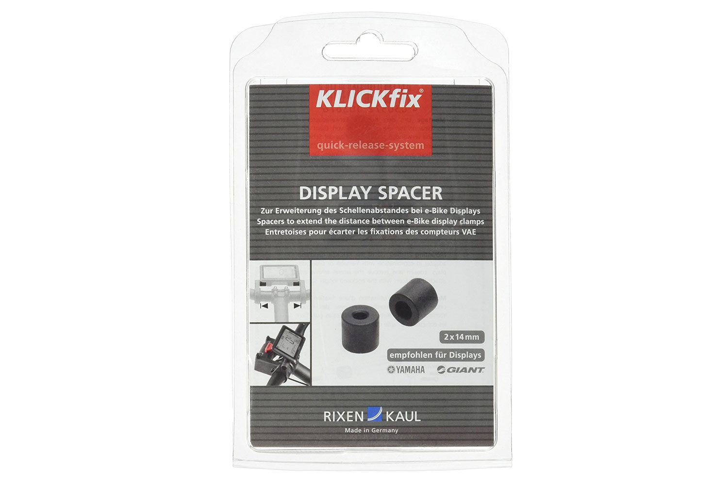 KLICKfix Display Spacer für Yamaha E-Bikes  