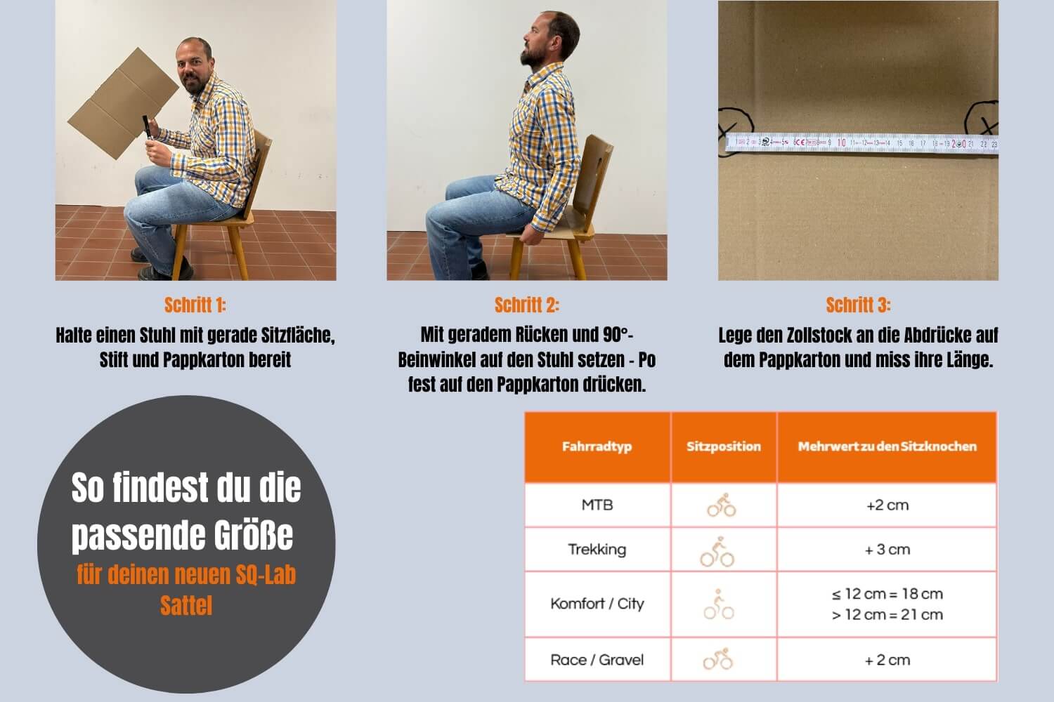 SQlab 621 ERGOLUX active 2.1 Sattel  