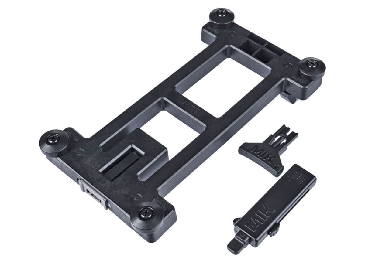 BASIL Icon M Hinterradkorb mit MIK 2.0 Adapterplatte  