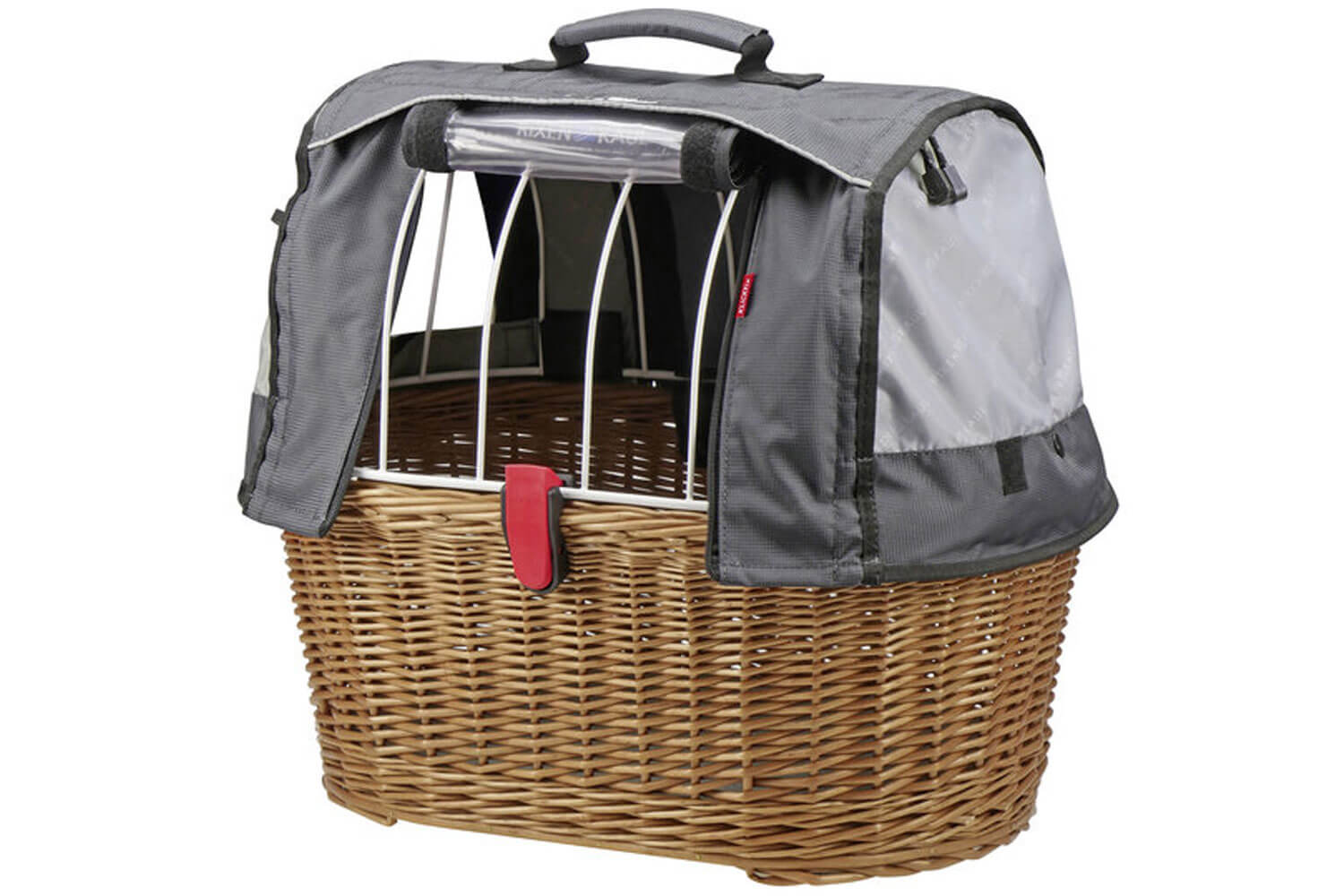 KLICKfix Doggy Basket Plus Racktime inklusive Wetterschutz  