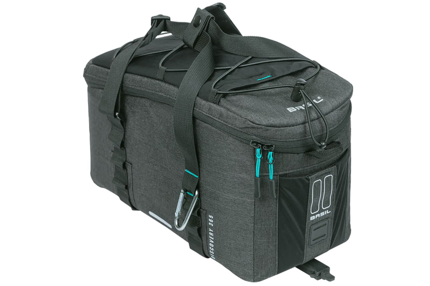 BASIL Gepäckträgertasche Discovery 365D mit MIK-Adapterplatte  