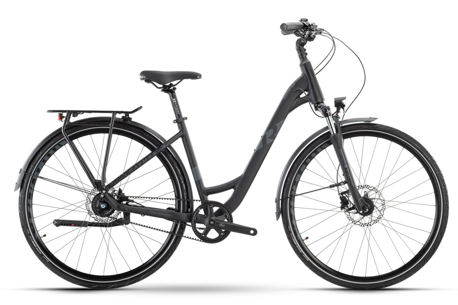 fahrrad mit sitz und gabelfederung tiefer einstieg damen