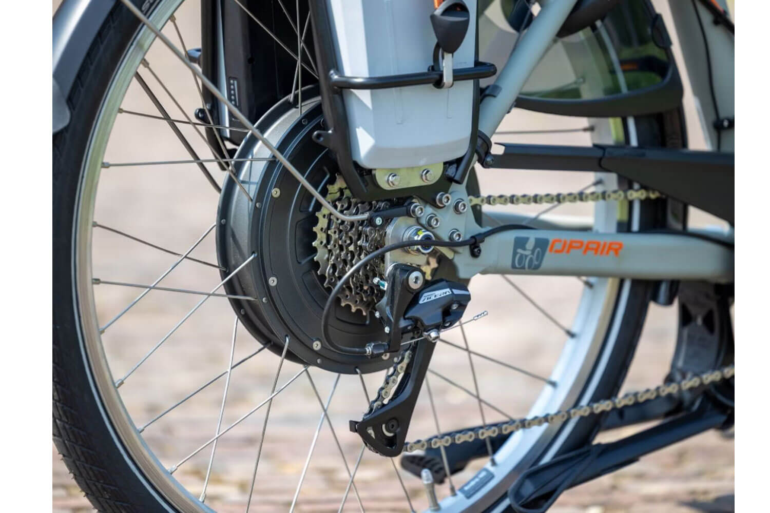 Vanraam OPair E-Bike Rollstuhlfahrrad  