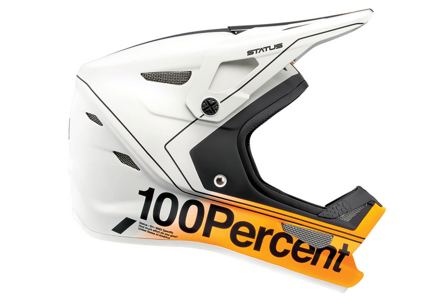 100% Status Fullface-Helm  