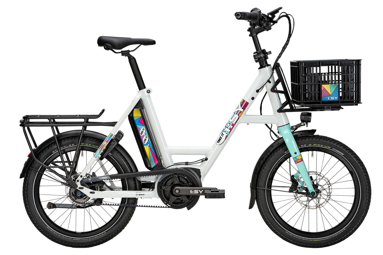 i:SY POP ART E5 ZR RT Kompakt-eBike  