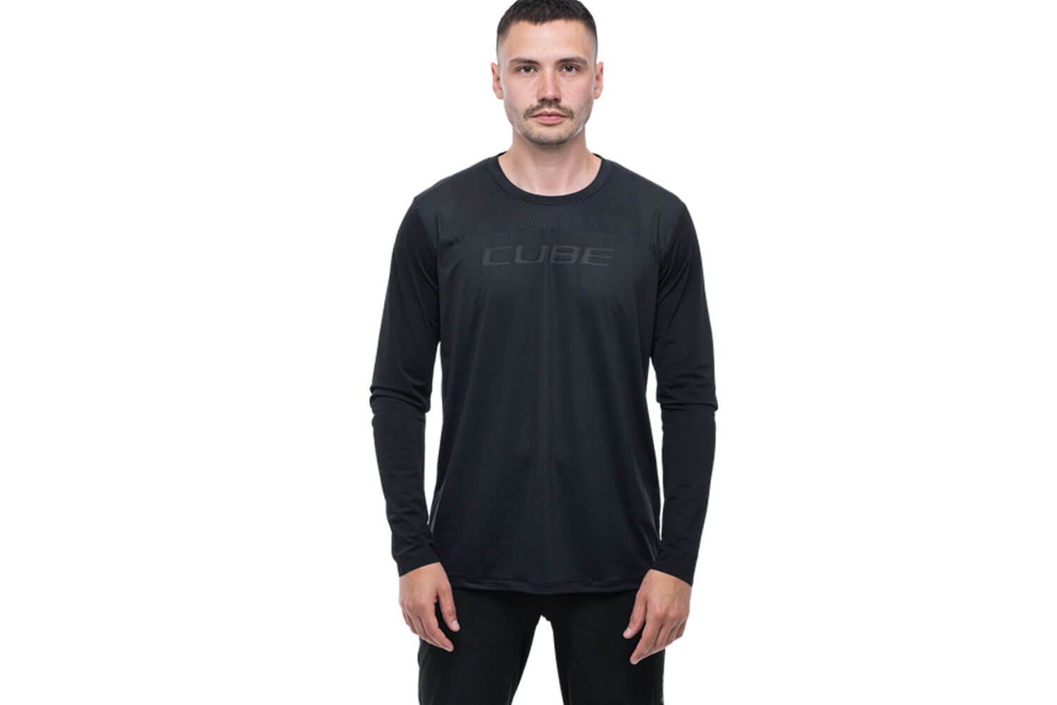 Cube MTB Rundhalstrikot PRO langarm  