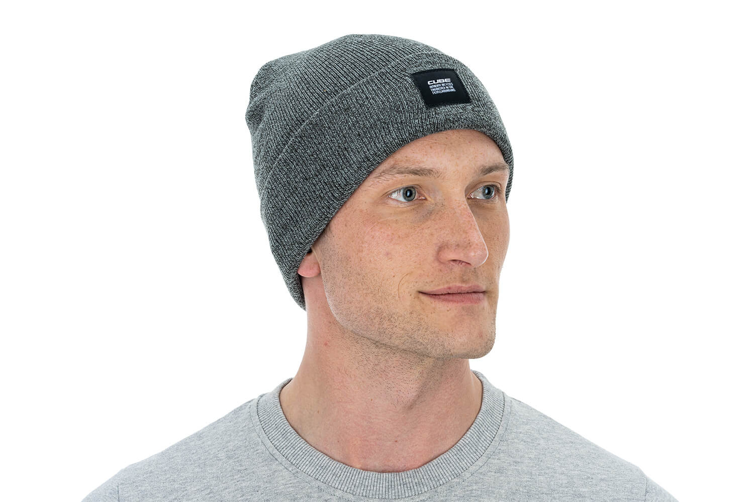 Cube Beanie Classic grey  