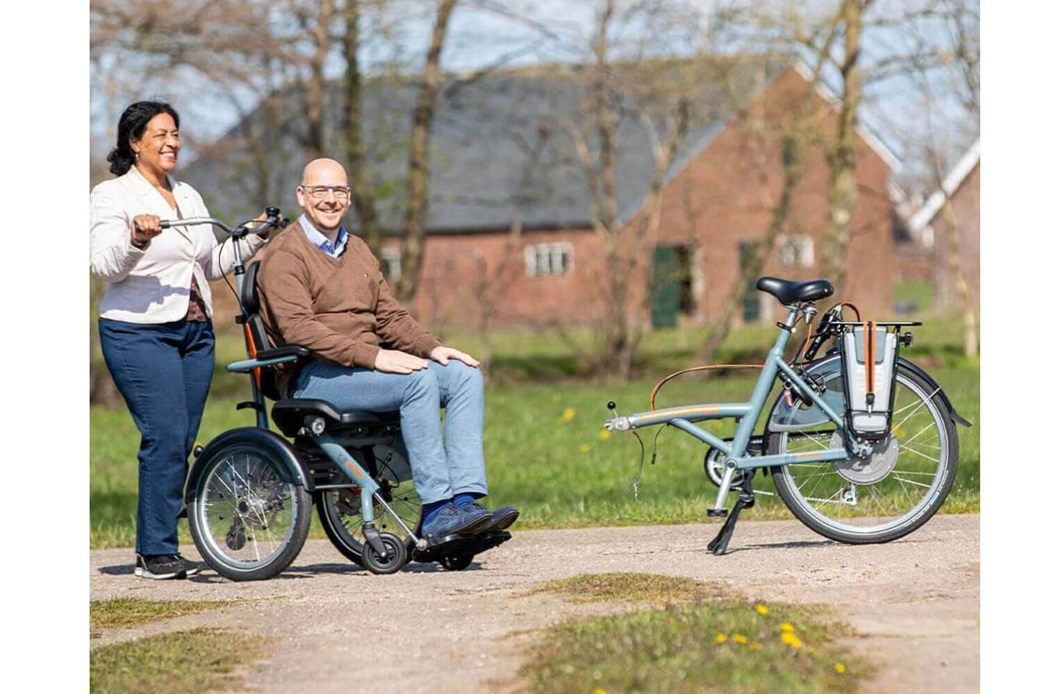 Vanraam OPair E-Bike Rollstuhlfahrrad  