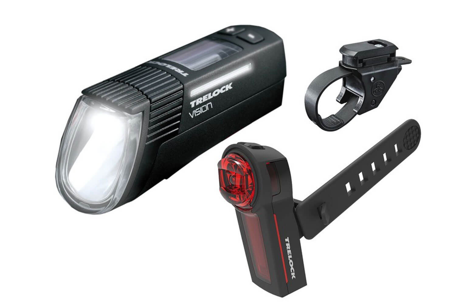 Trelock LS 760 I-GO Vision /  LS 740 Fahrrad-Licht-Set  