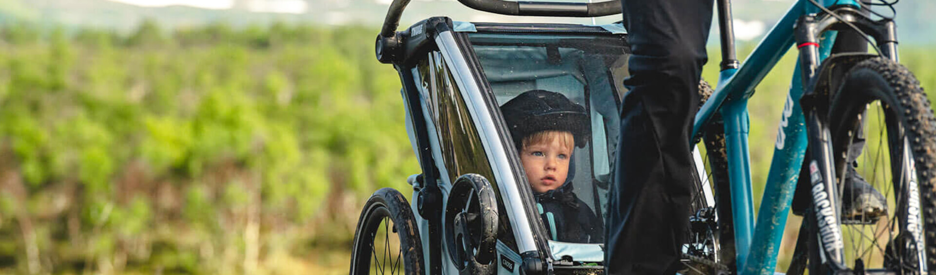 Fahrradanhänger für Kinder im Angebot – günstig & gut