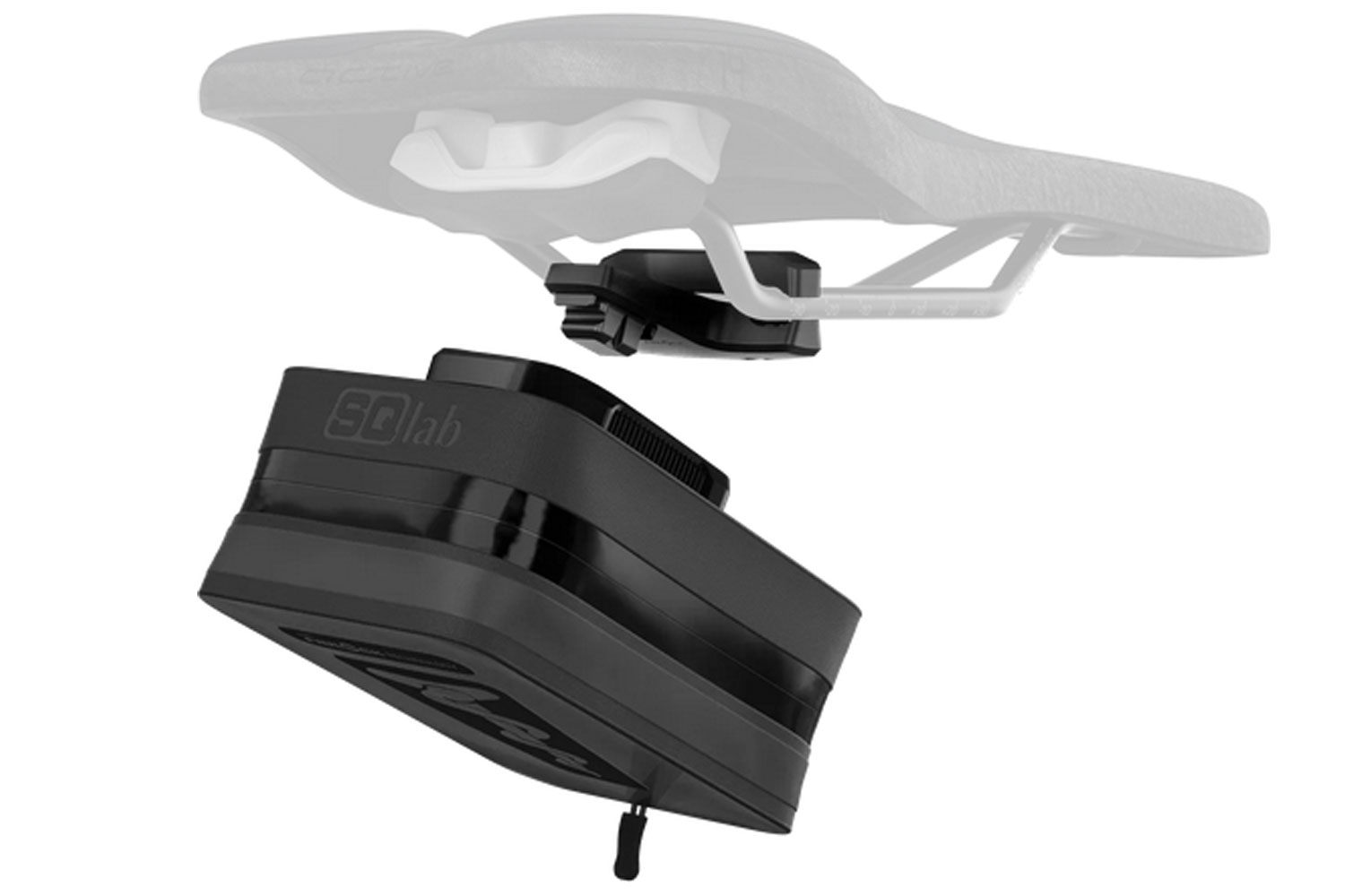 SQlab Satteltasche Fidlock inkl. Standard Adapter  