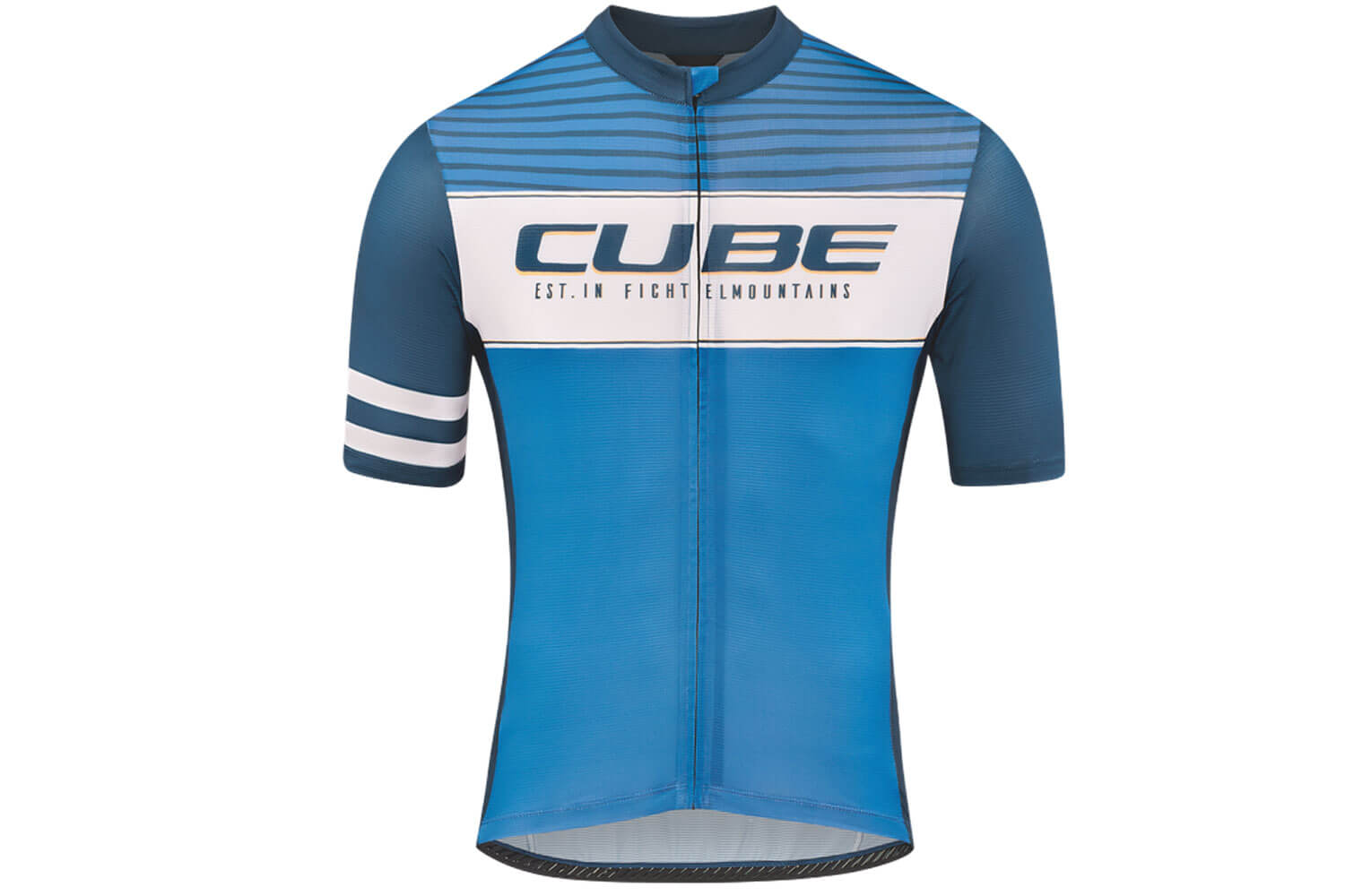Cube Blackline CMPT kurzarm Trikot