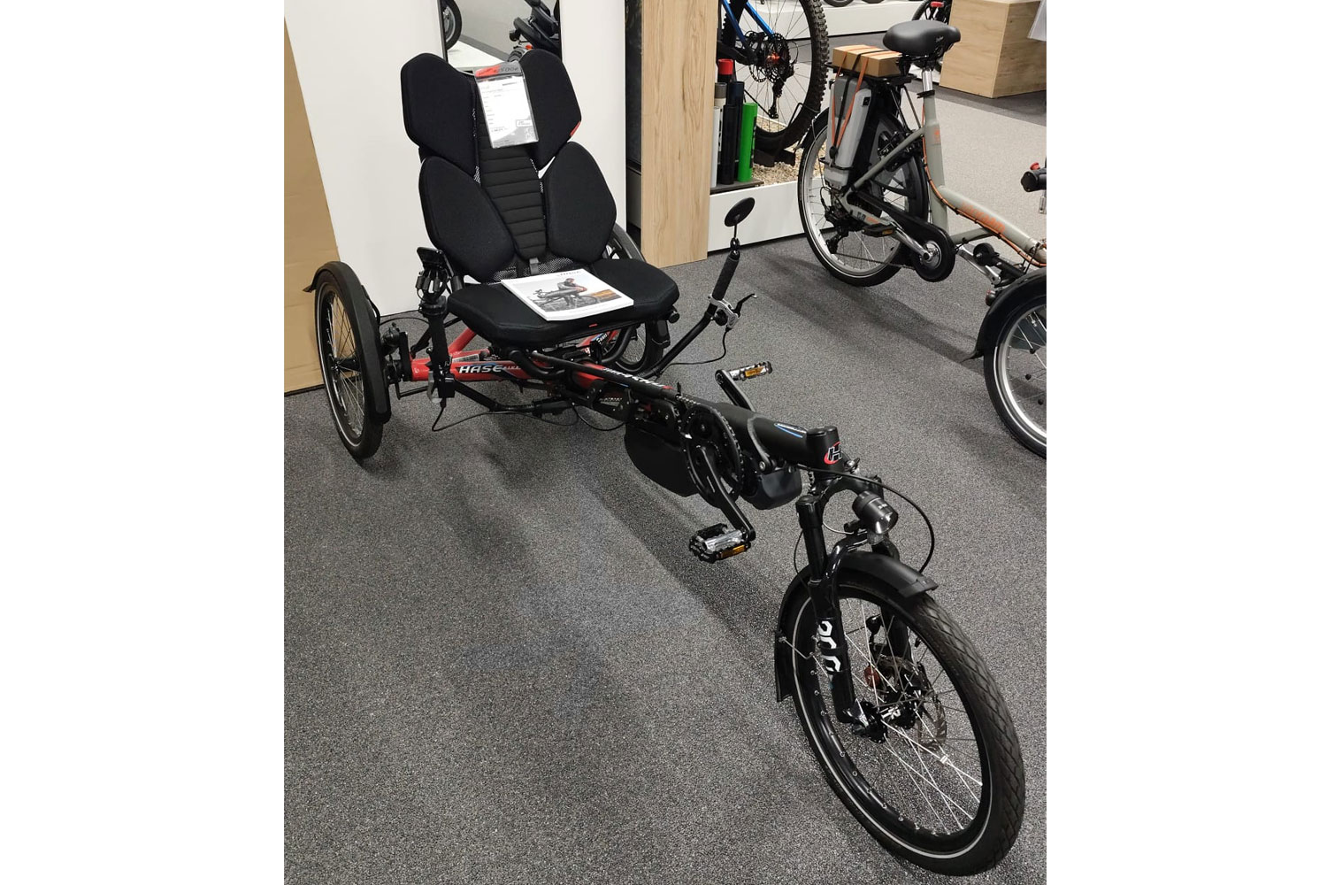 HASE Kettwiesel Evo Steps E-Liegerad  