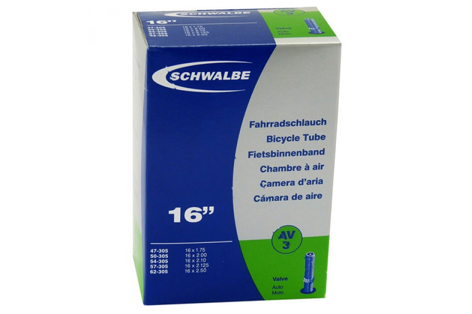 Schwalbe Schlauch AV 3 16 Zoll  