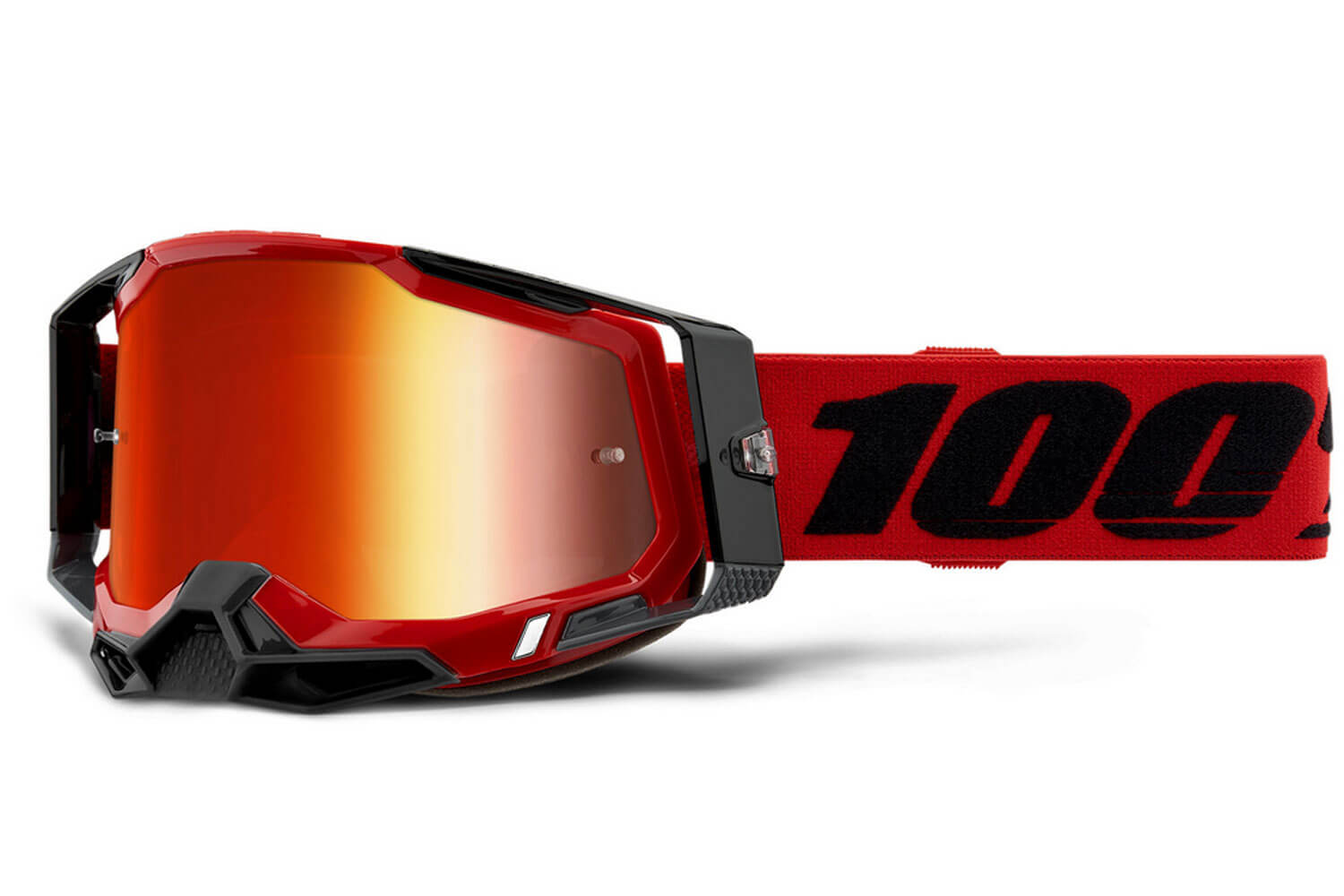 100% Racecraft 2 Goggle mit Mirror Lens  