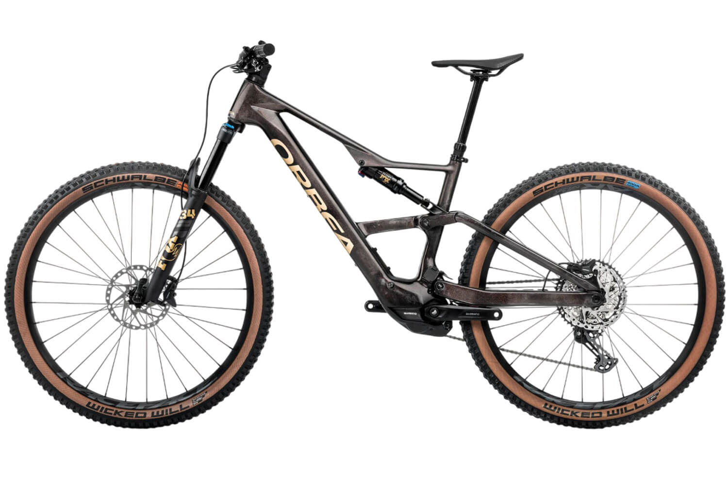 Orbea Rise SL M20 mit Upgrade Lenker und Laufradsatz  